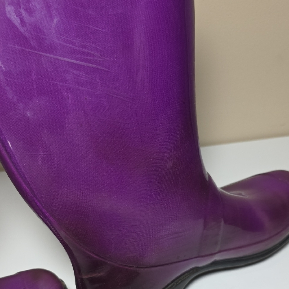 Kamik Women's Vibrant Purple Rain Boots - Picture 11 of 12